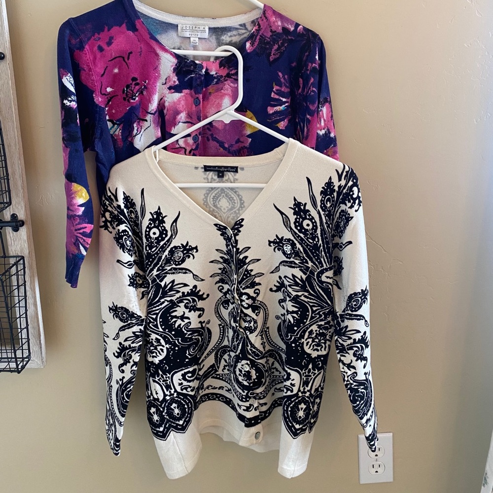 Boatneck Sweaters Pair of Medium and PXL
